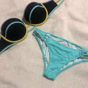 Victoria’s Secret Color Block Bikini